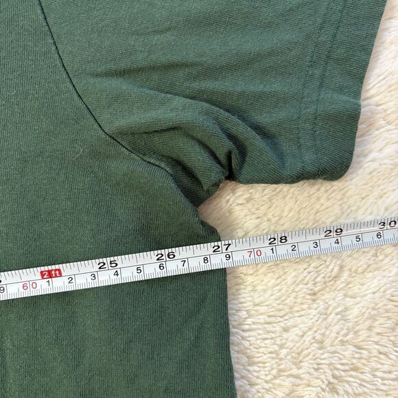 Filson Men's T-Shirt Lumberjack Graphic Print Green XL Crew Neck Made In USA - Picture 5 of 6